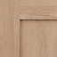 Oak veneer Internal Door, (H)1981mm (W)686mm (T)35mm