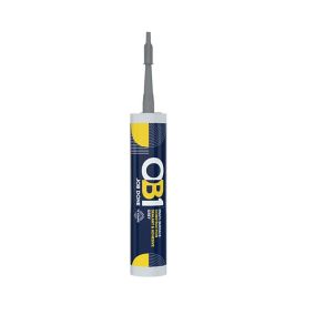 OB1 Hybrid Grey Polymer-based General-purpose Adhesive, sealant & filler, 290ml