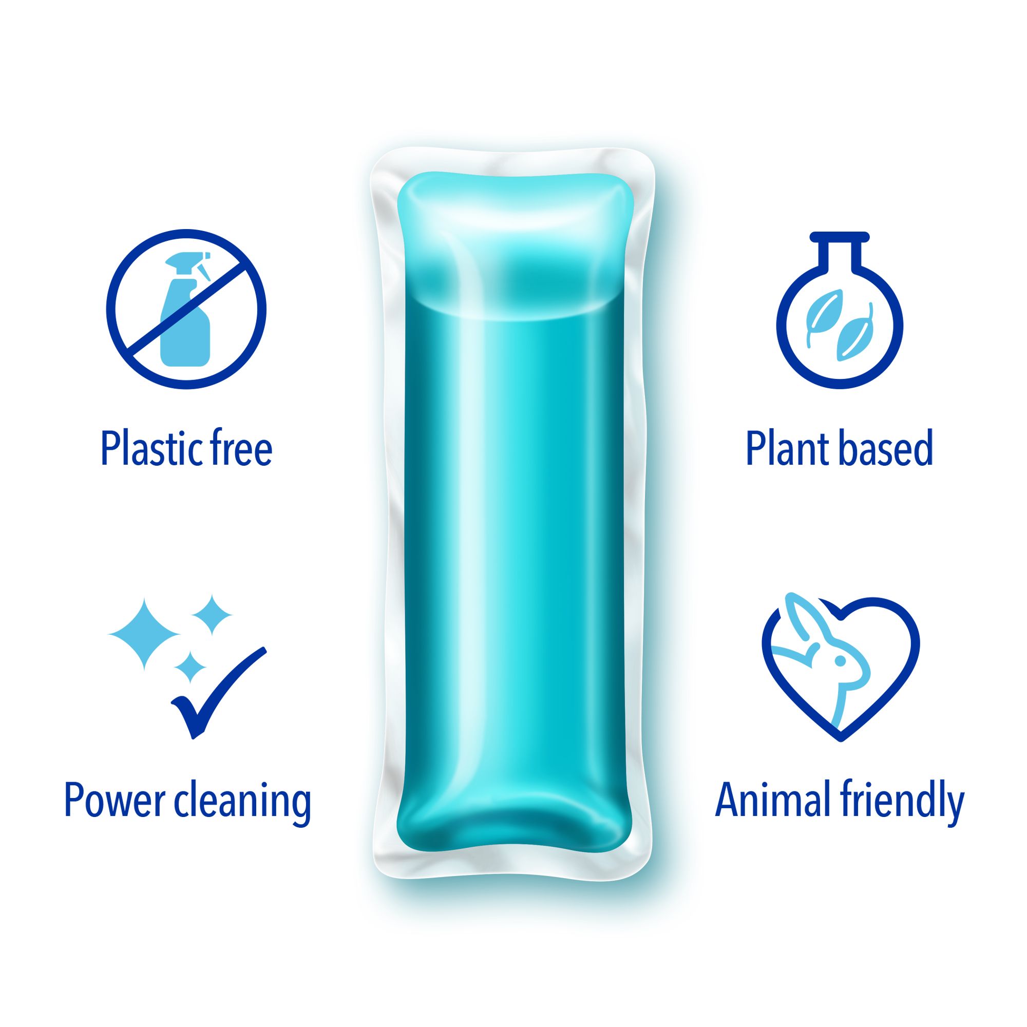 OceanSaver EcoDrops Concentrated Ocean Mist Multi-surface Cleaning spray, 10ml