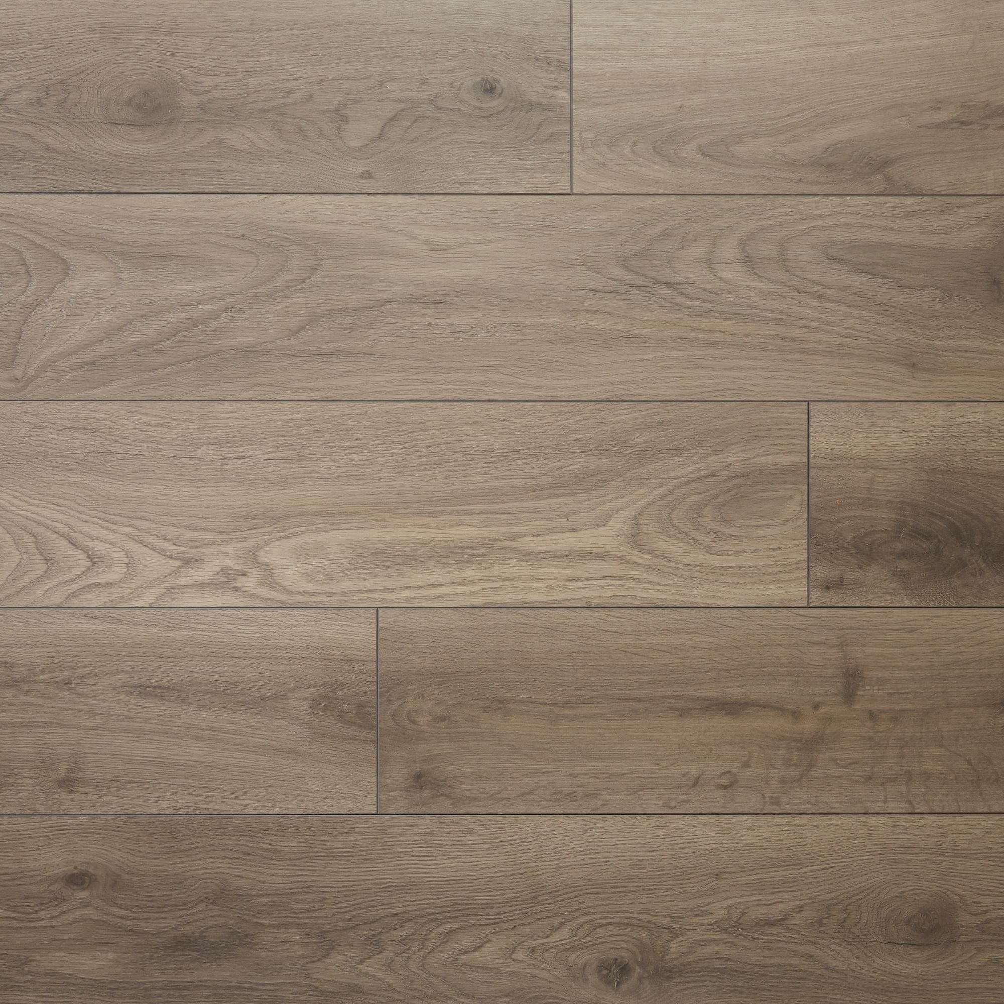 Oldbury Grey Gloss Oak effect Laminate Flooring Sample - 3
