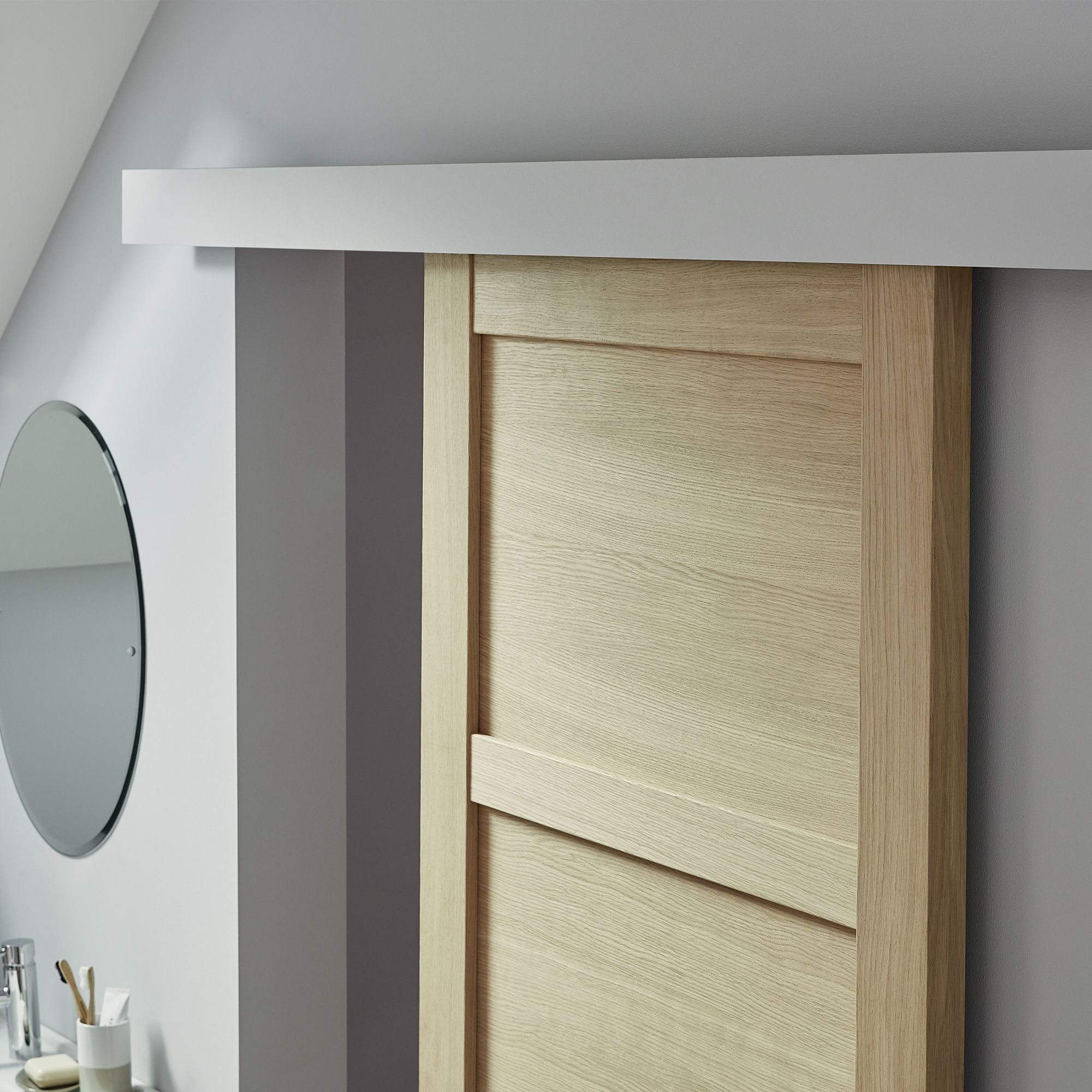 B and q mirror deals wardrobe doors