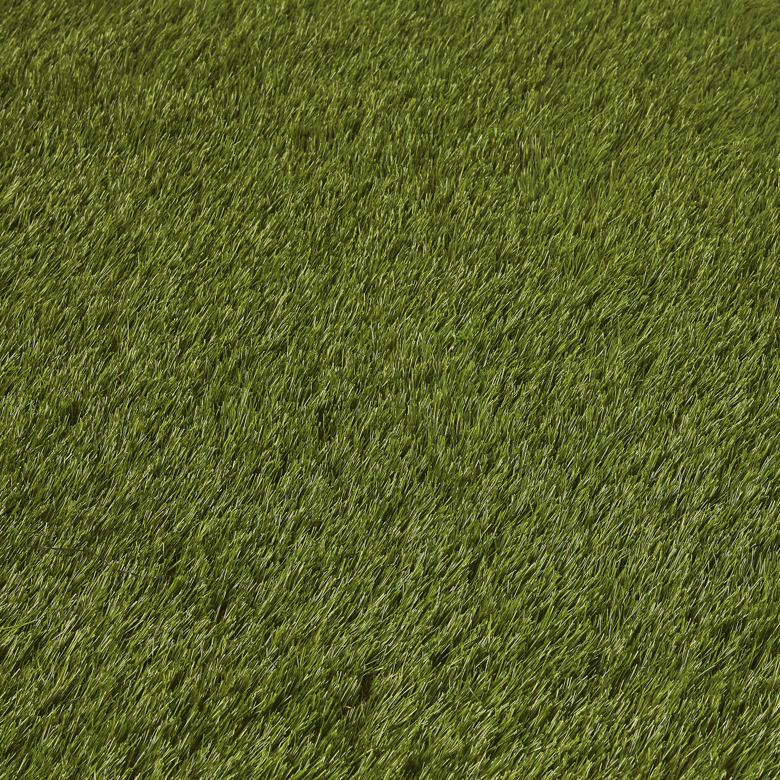 Olive High density Artificial grass (L)4m (W)1m (T)47mm DIY at B&Q