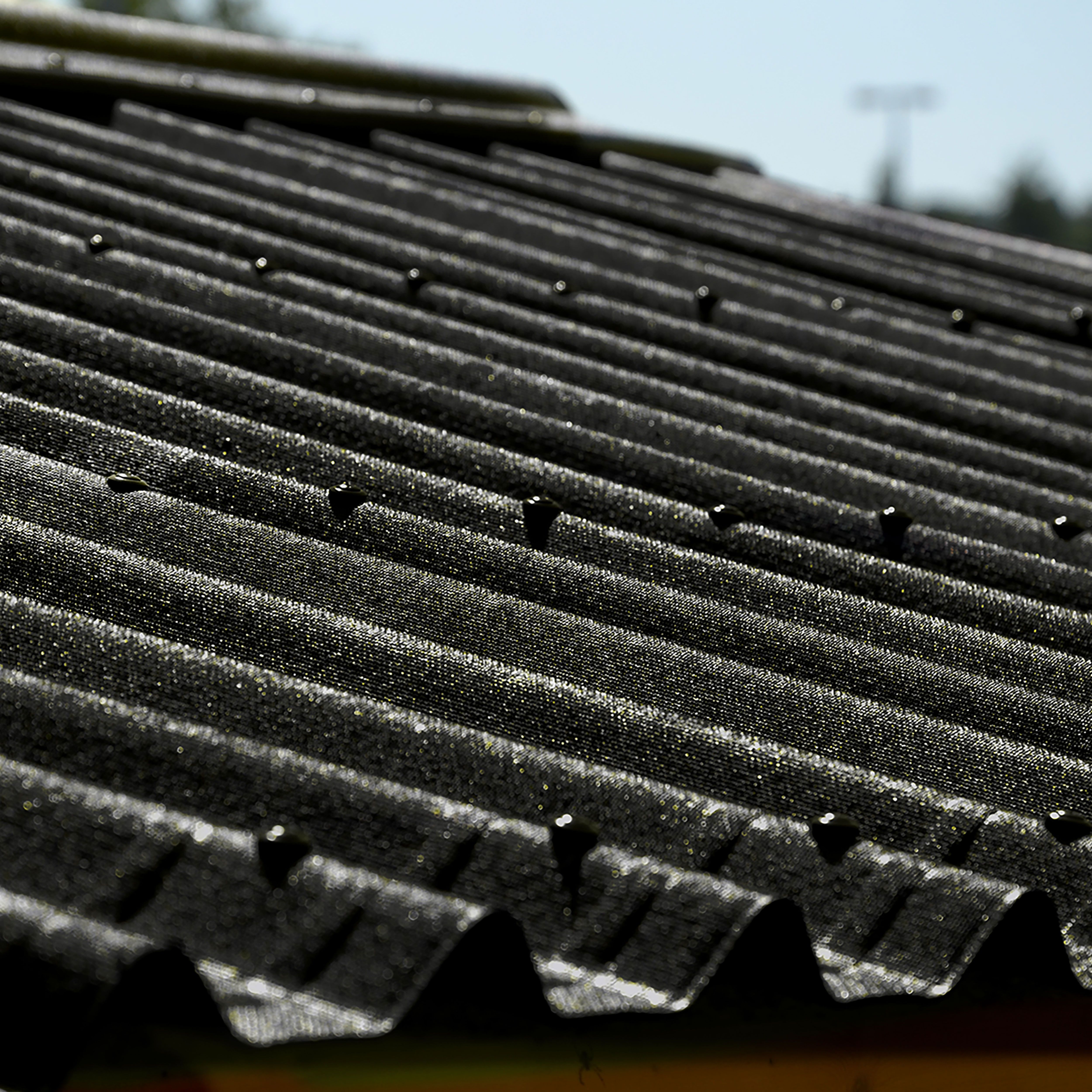Onduline Black Bitumen Corrugated roofing sheet (L)2m (W)820mm (T)2.6mm - 4