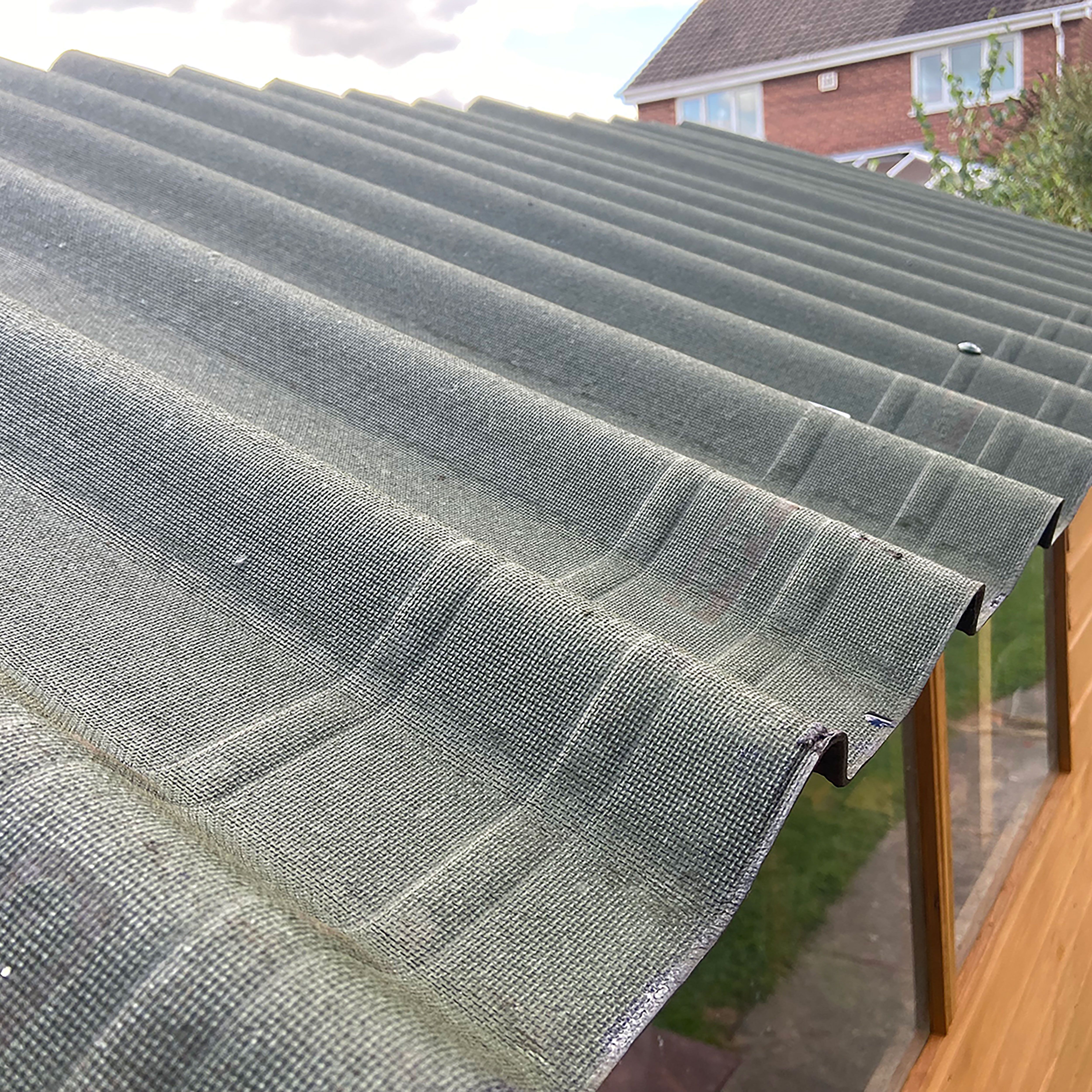 Onduline Green Bitumen Corrugated roofing sheet (L)2m (W)820mm (T)2.6mm