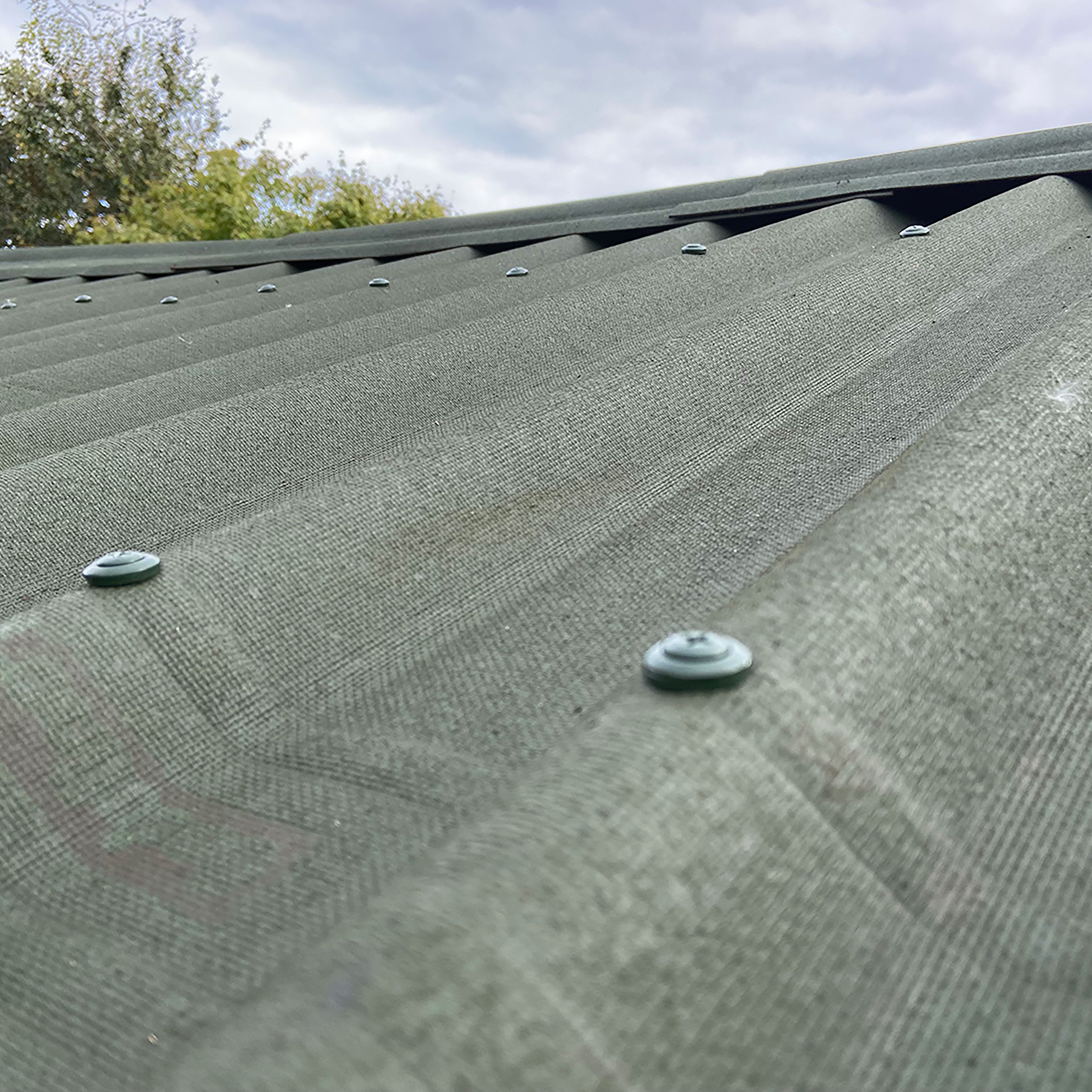 Onduline Green Bitumen Corrugated roofing sheet (L)2m (W)820mm (T)2.6mm - 5