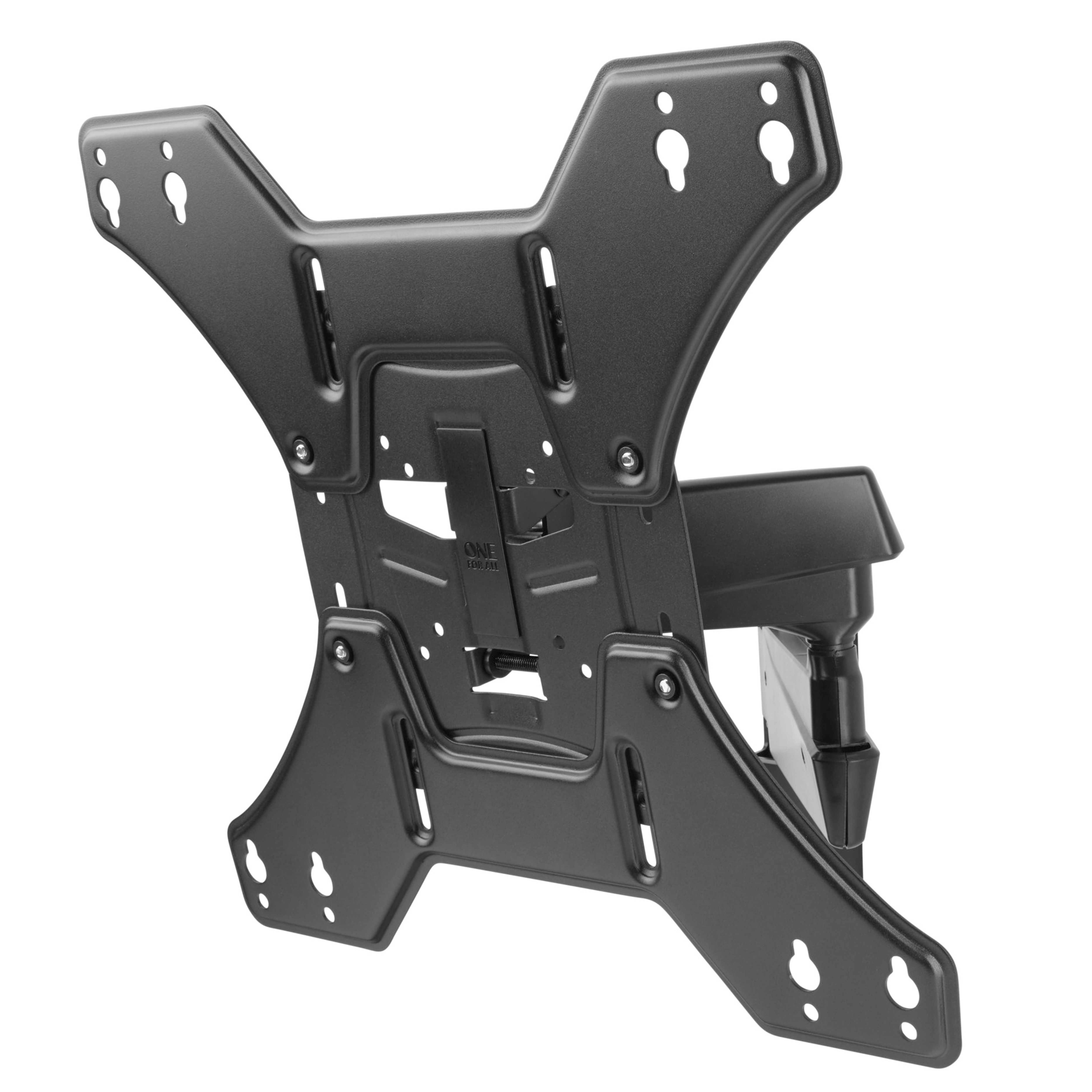 One For All Black Swivel Medium TV bracket, 1365" DIY at B&Q
