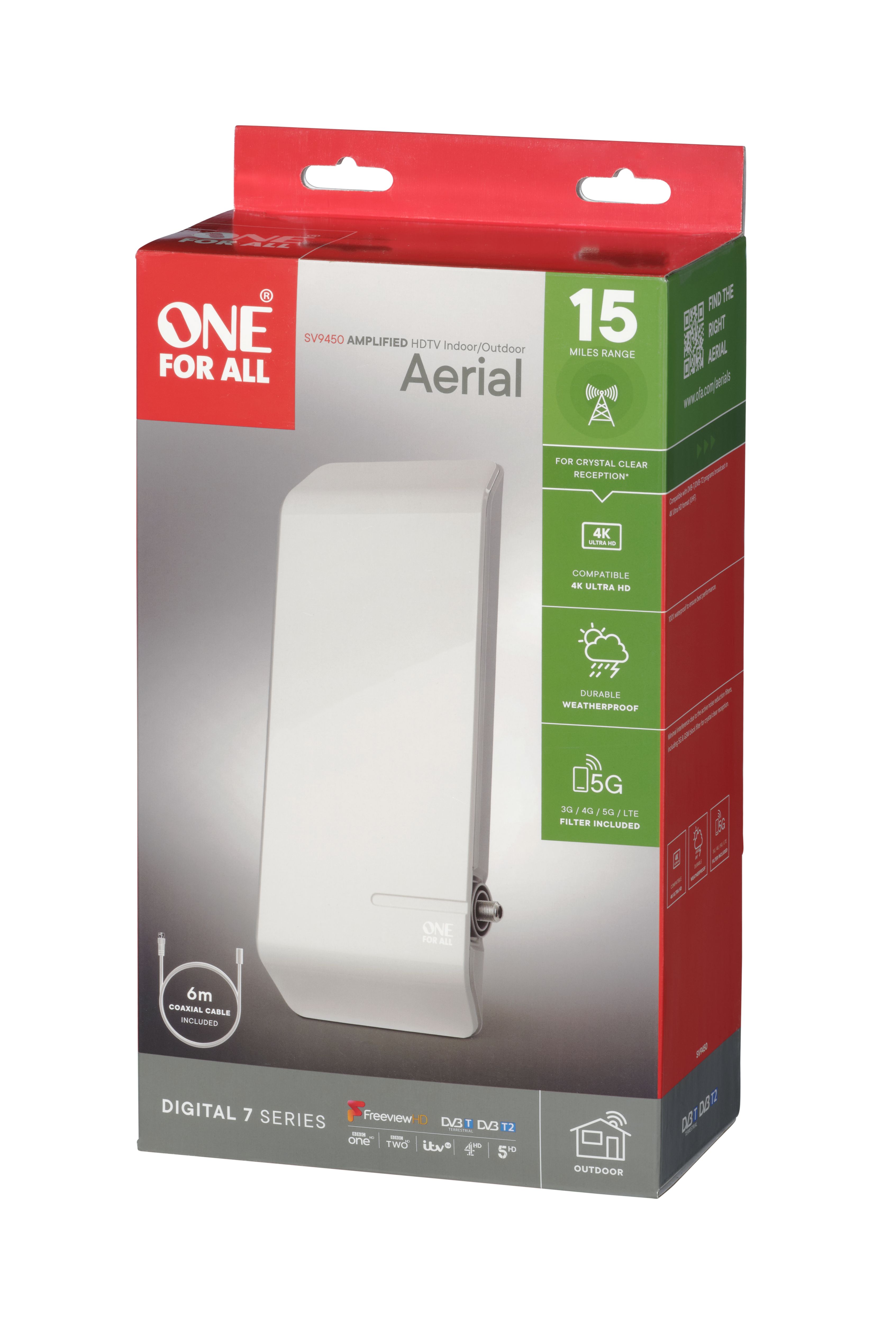 One For All Outdoor Digital TV aerial SV9450 DIY at B&Q