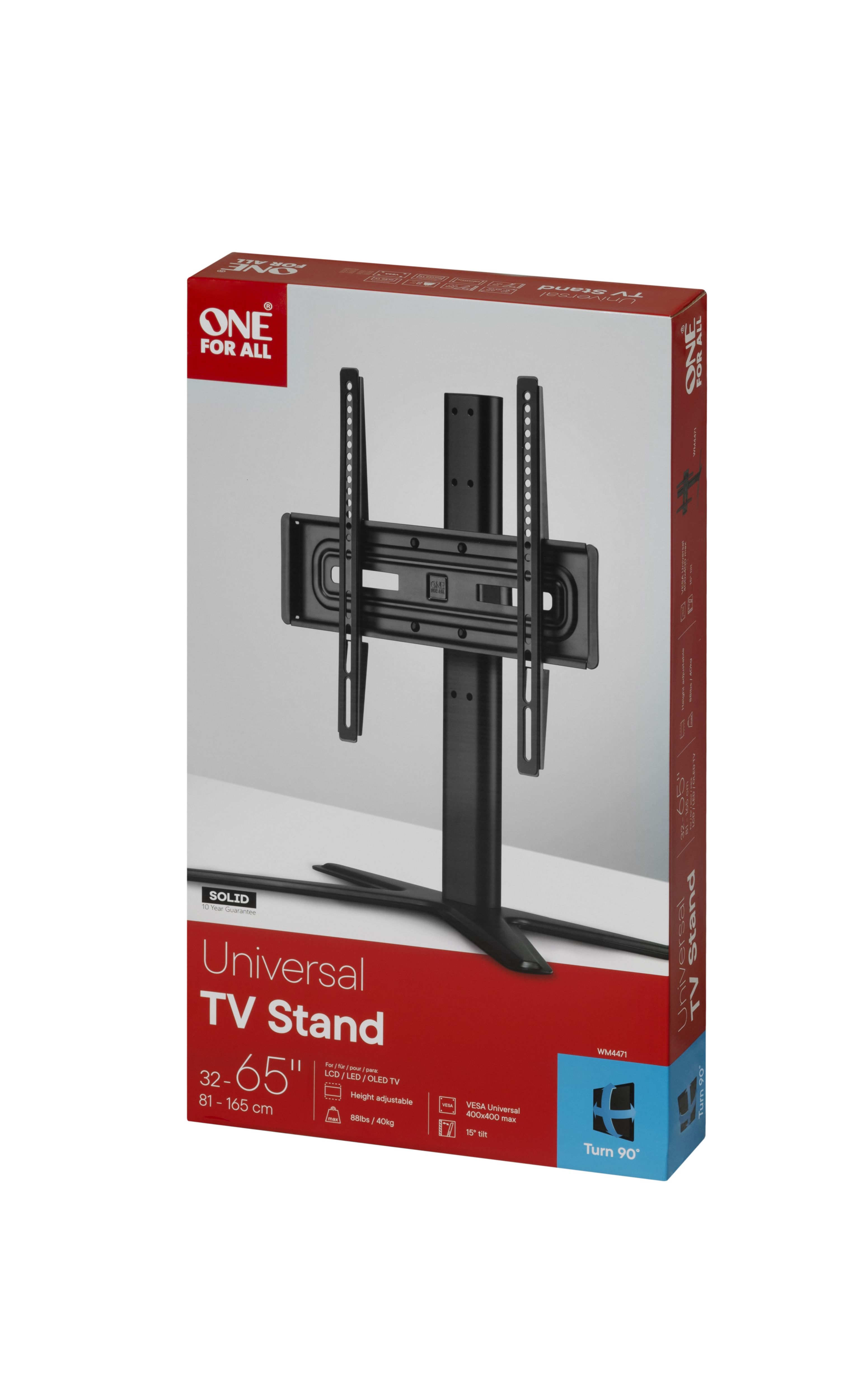 One For All TV & monitor bracket stand 32-65" 200x200mm - 400x400mm