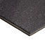 Opulence Black Gloss Ripple Stone effect Porcelain Wall & floor Tile, Pack of 5, (L)600mm (W)300mm