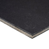 Opulence Black Gloss Speckled Stone effect Porcelain Wall & floor Tile, Pack of 5, (L)600mm (W)300mm