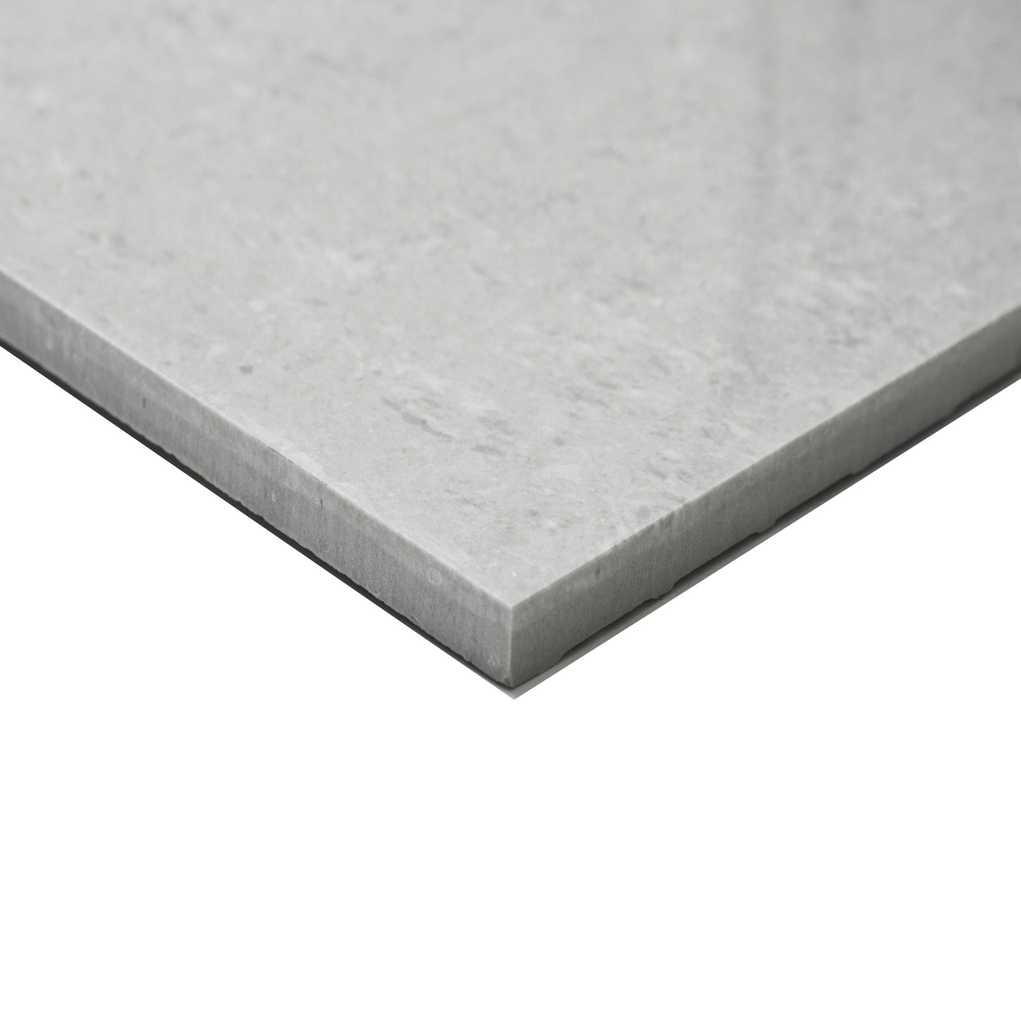 Opulence Grey Gloss Speckled Stone effect Porcelain Wall & floor Tile - 3