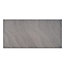 Opulence Smoke grey Gloss Ripple Stone effect Porcelain Wall & floor Tile, Pack of 5, (L)600mm (W)300mm