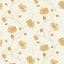 Opus Bella trail Cream Floral Textured Wallpaper