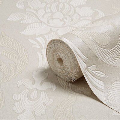 Opus Grazia Dove Textured Wallpaper