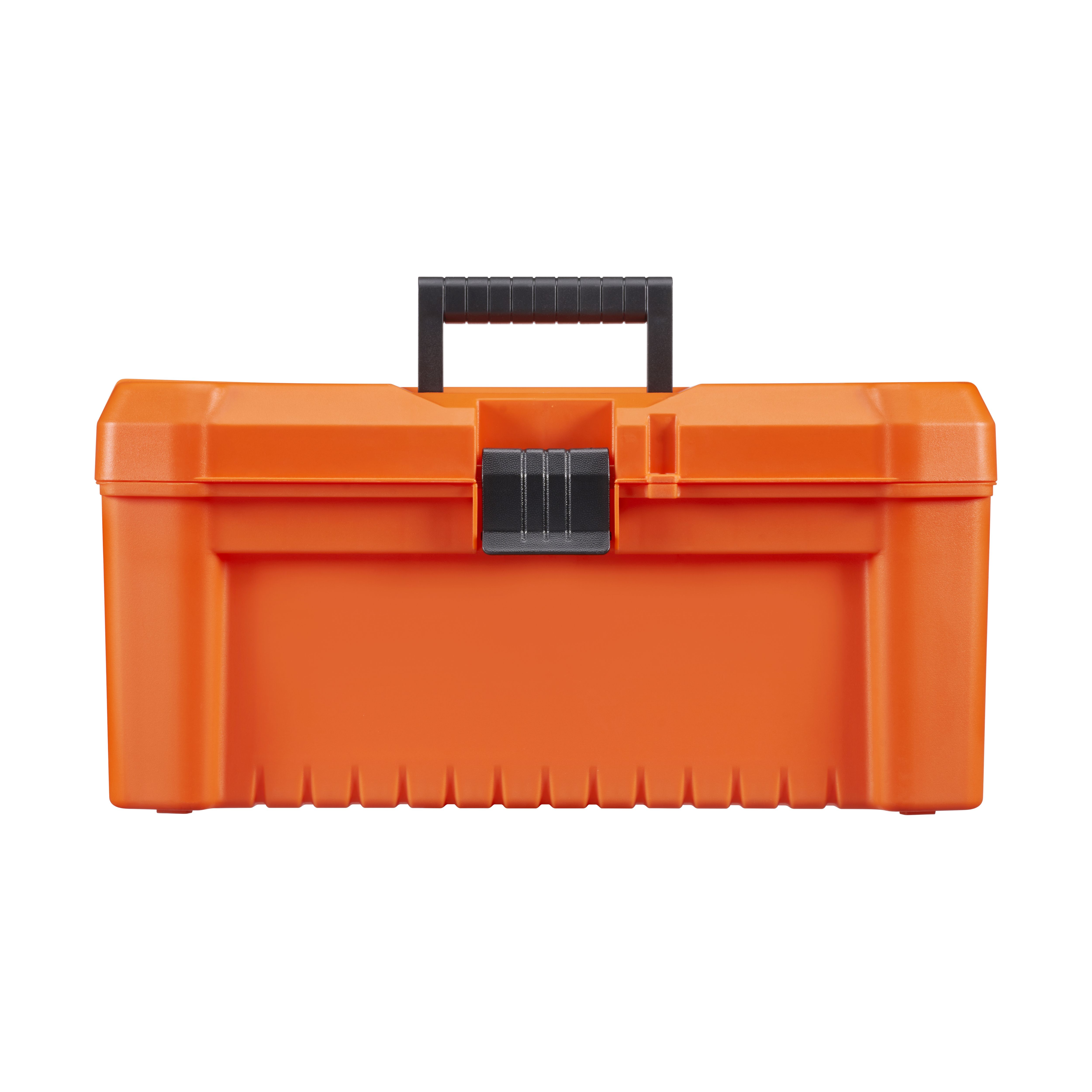 Orange 16in Plastic Toolbox