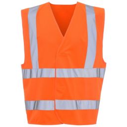 Orange Hi-vis waistcoat Large