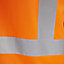 Orange Hi-vis waistcoat, X Large