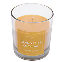Orange Island fruit cocktail Jar candle Medium