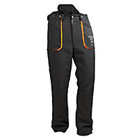 Oregon Yukon Black & orange Chainsaw trousers (W)38" (L)31"