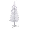 Orelle White tinsel White Full Artificial Christmas tree