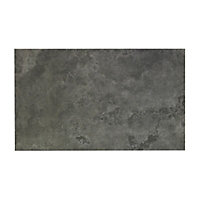 Oscano Graphite Matt Stone effect Ceramic Wall & floor Tile, Pack of 6, (L)498mm (W)298mm