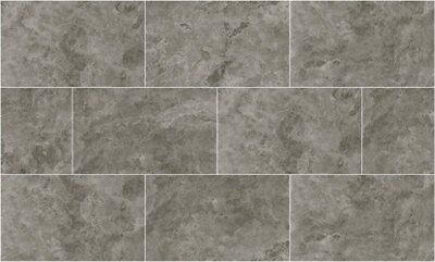 Oscano Graphite Matt Stone effect Ceramic Wall & floor ...