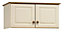 Oslo Cream 2 Door Top box (H)416mm (W)883mm (D)570mm