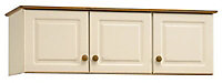 Oslo Cream 3 Door Top box (H)416mm (W)1296mm (D)570mm