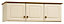 Oslo Cream 3 Door Top box (H)416mm (W)1296mm (D)570mm
