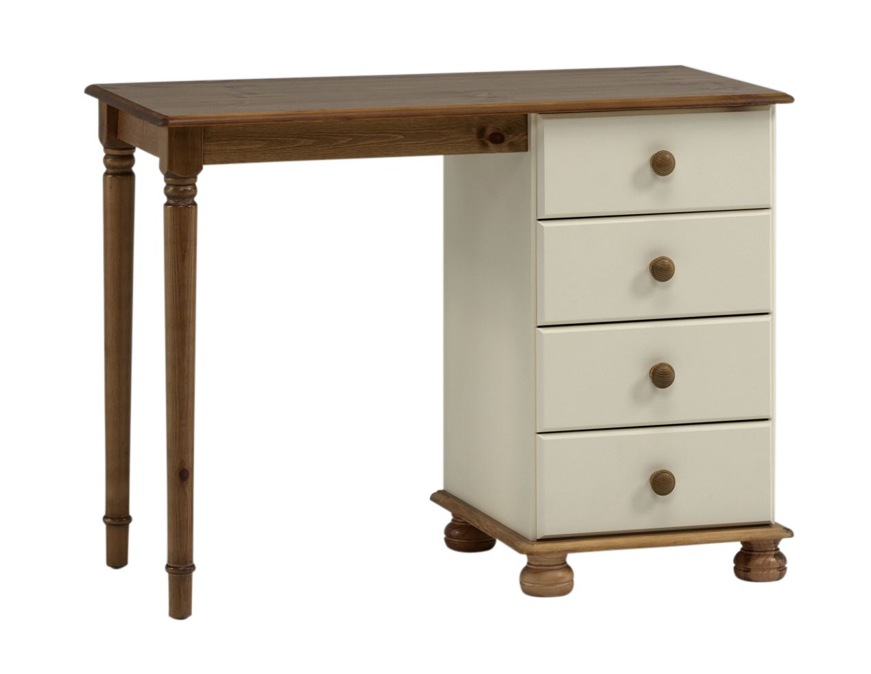 Oslo Cream 4 Drawer Dressing table (H)741mm (W)1003mm (D)465mm | DIY at B&Q