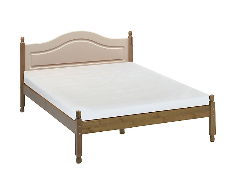 Oslo Cream Double Bed Frame H 935mm W 1462mm Diy At B Q