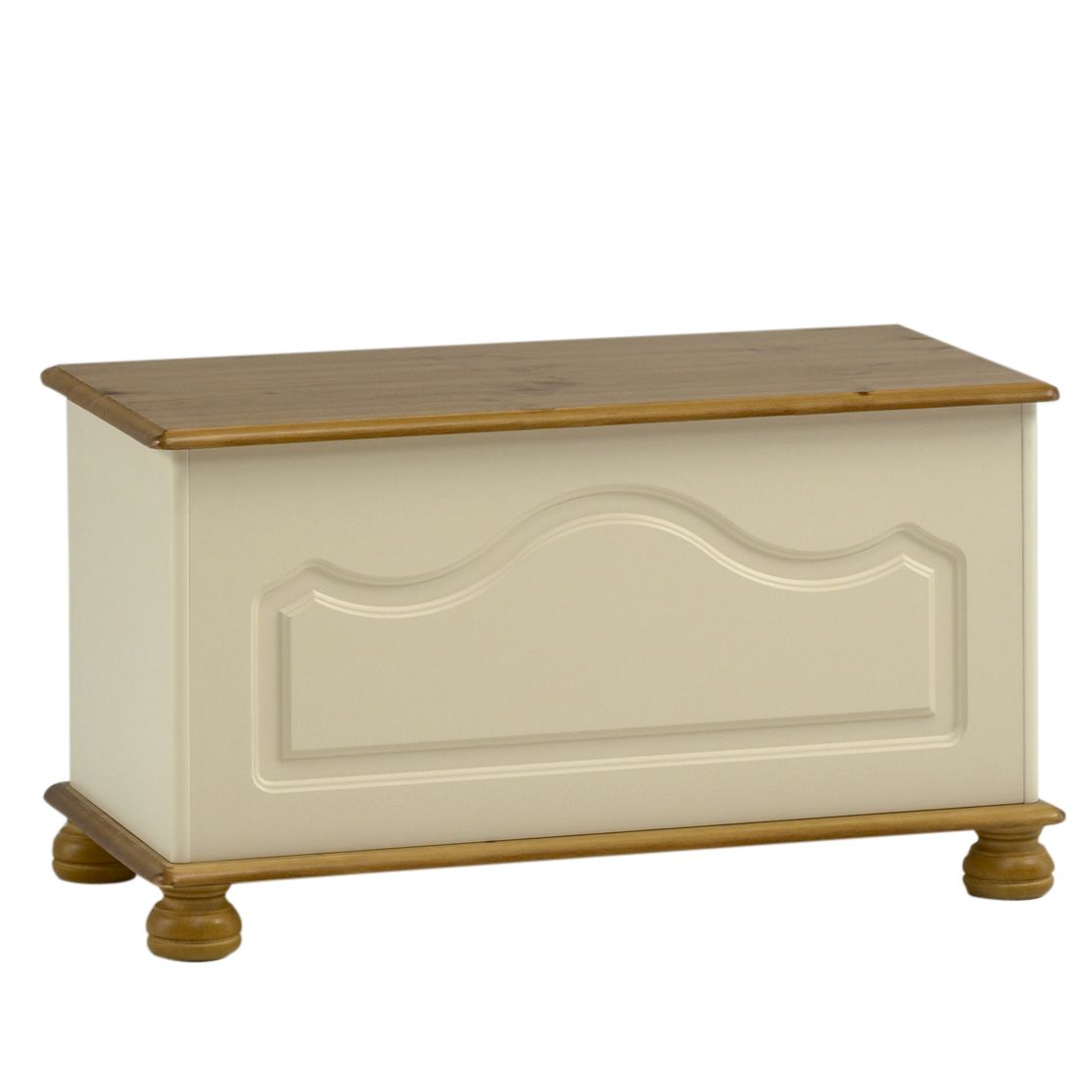 Oslo Cream Ottoman (H)450mm (W)828mm (D)417mm