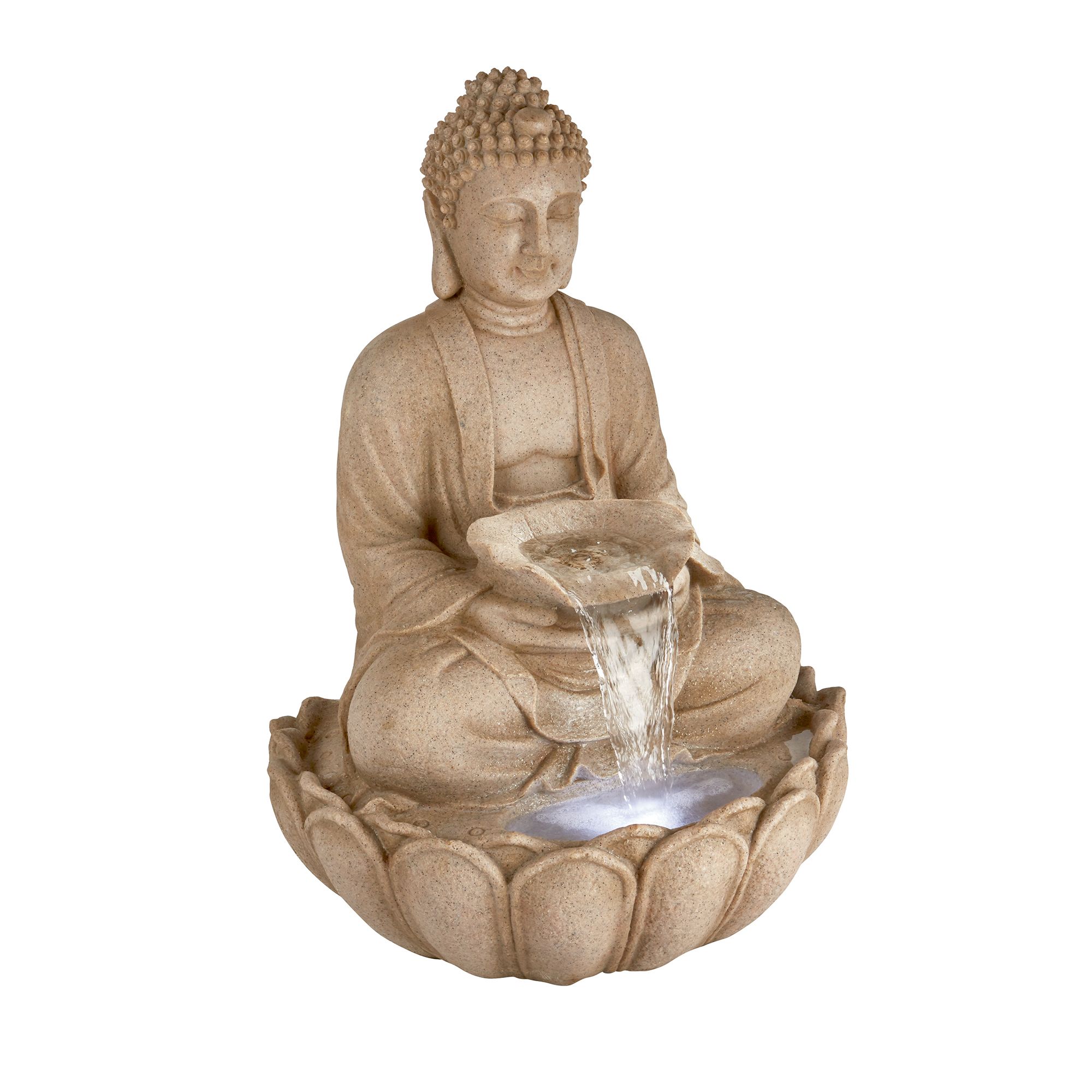 Outdoor Living UK Buddha Water feature DIY at B&Q