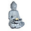Outdoor Living UK Mains-powered Buddha Water feature (H)45cm