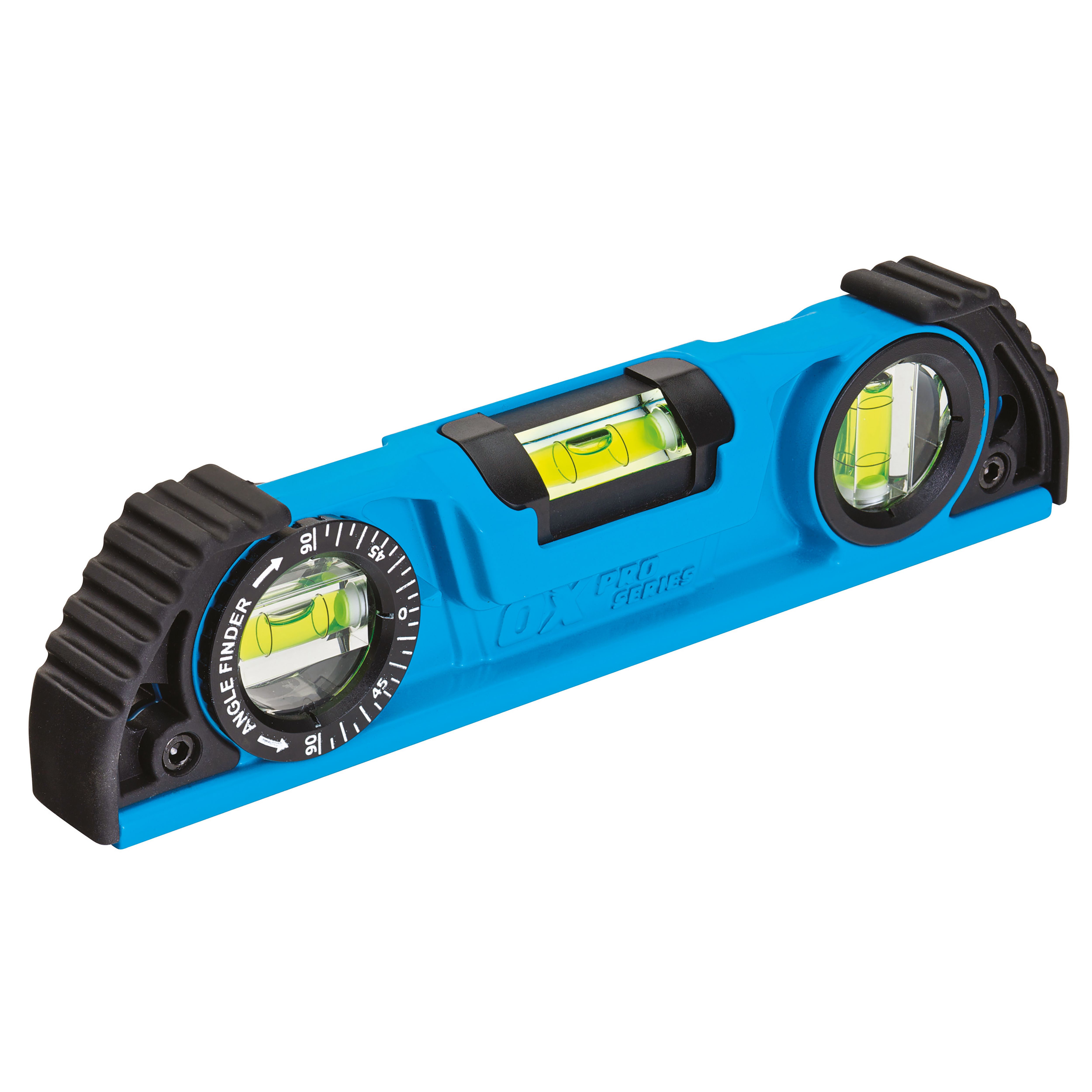 OX Cyan Torpedo Spirit level set (W)254mm