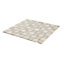 Padoue Beige Matt Mosaic Travertine Mosaic tile, (L)300mm (W)300mm