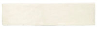 Padstow Cream Ceramic Wall Tile, Pack of 22, (L)300mm (W)75mm