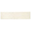 Padstow Cream Gloss Plain Stone effect Ceramic Tile, Pack of 22, (L)300mm (W)75mm