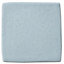 Padstow Sky blue Gloss Plain Concrete effect Ceramic Wall Tile Sample