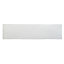 Padstow White Gloss Plain Ceramic Tile, Pack of 22, (L)300mm (W)75mm