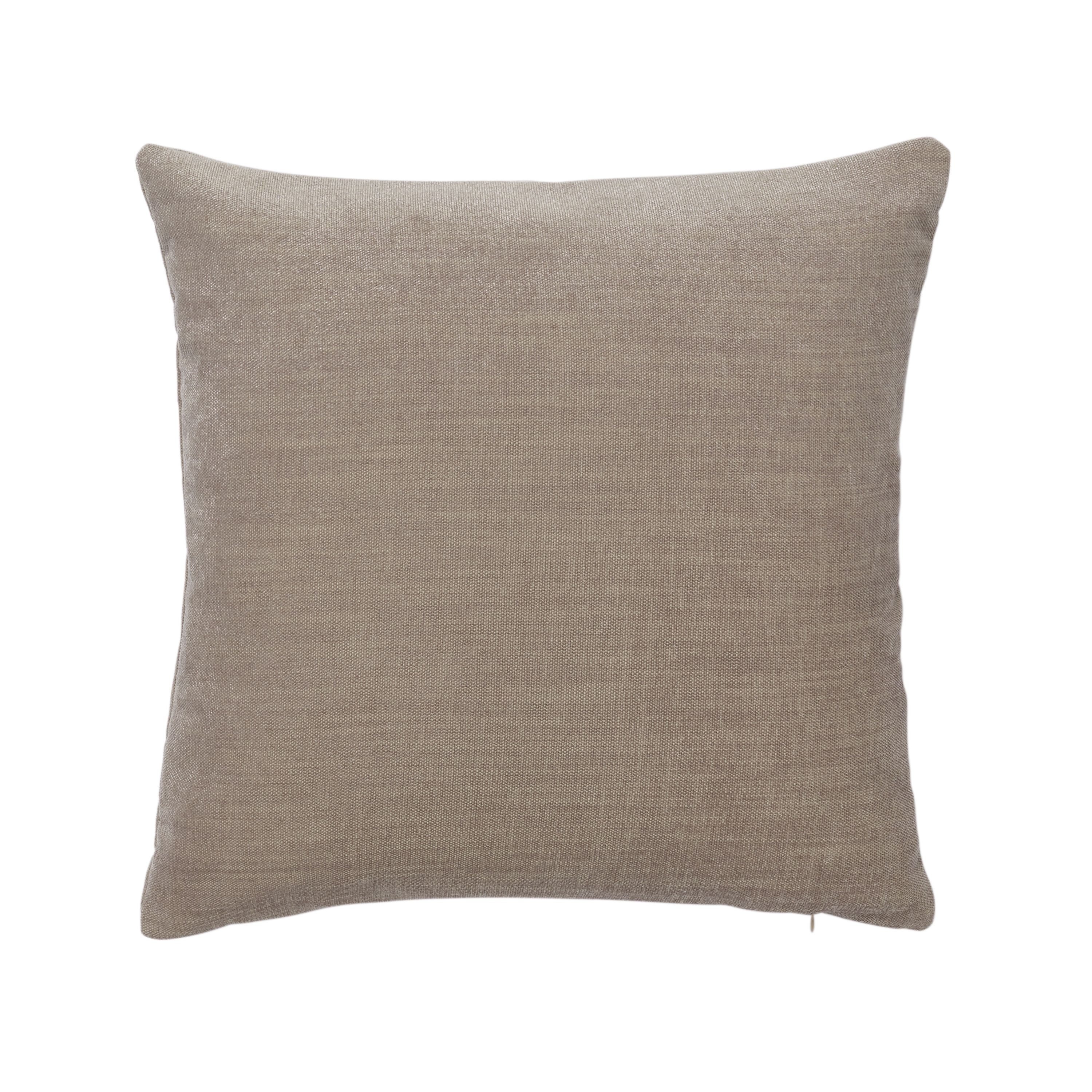 Pahea Chenille Brown Cushion (L)45cm X (W)45cm | DIY At B&Q