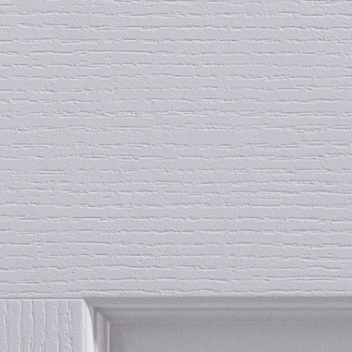 Painted 4 panel Unglazed White Woodgrain effect Internal Door, (H)1981mm (W)610mm (T)35mm
