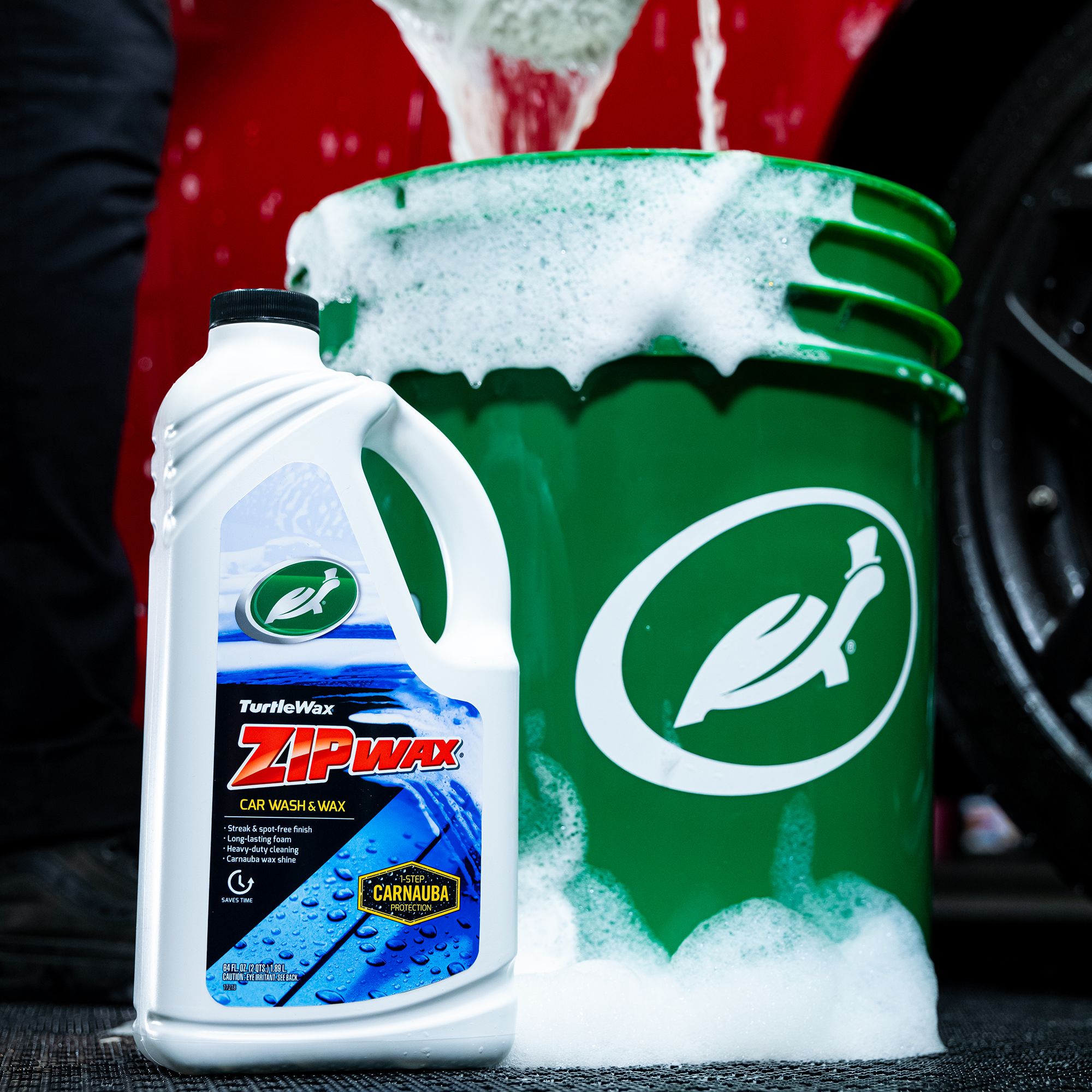 Turtle Wax Zipwax Wash & wax 1L - 6