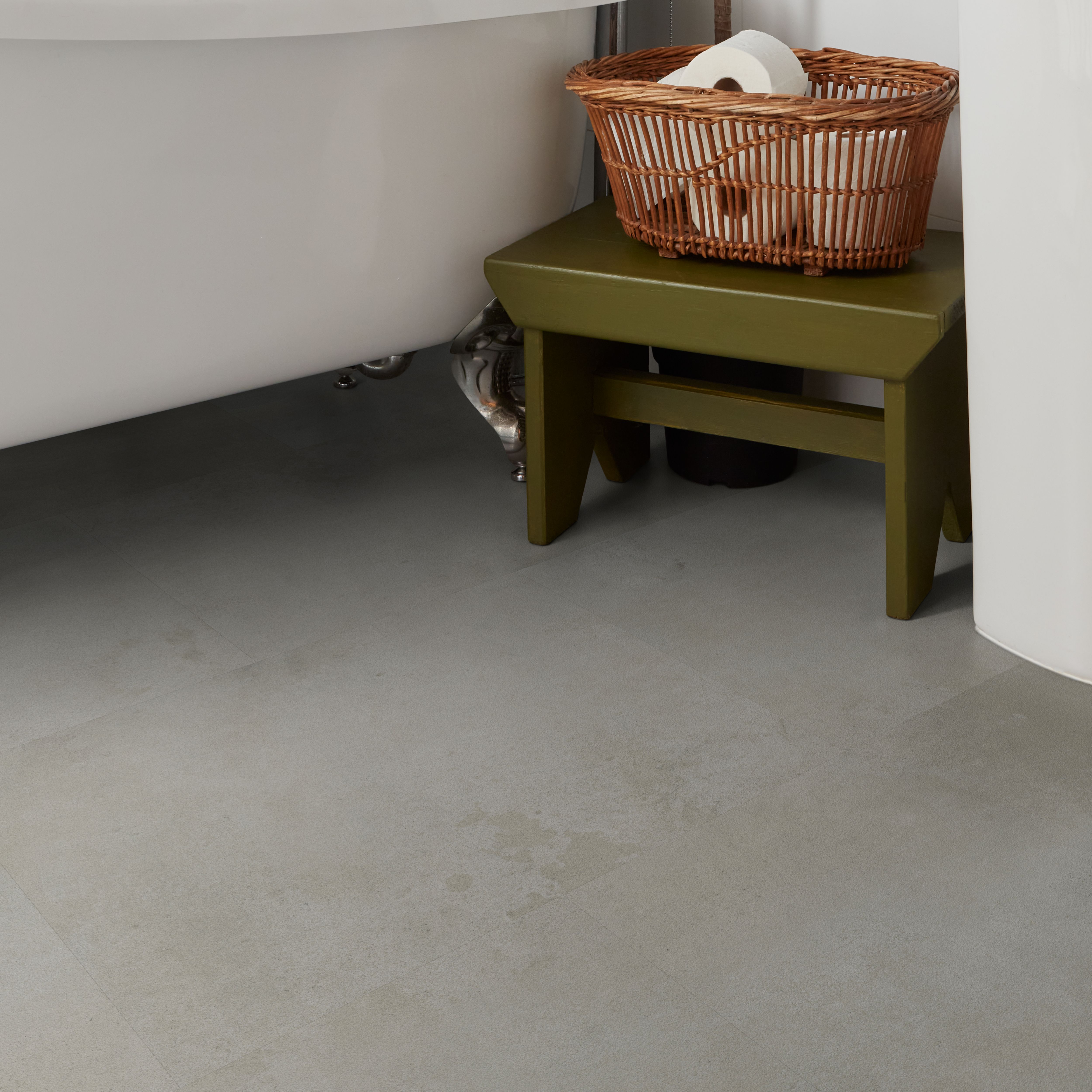 Palio by Karndean Palio Home Grey Concrete effect Embossed Luxury vinyl ...