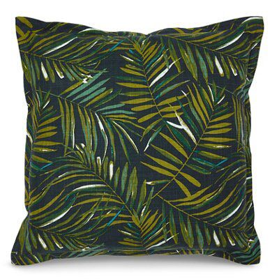 Palm Green Cushion | DIY at B&Q