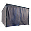 Palram 4/5K Grey Polyester (PES) Gazebo curtain, Pack of 4 (L)2170mm (W)4650mm
