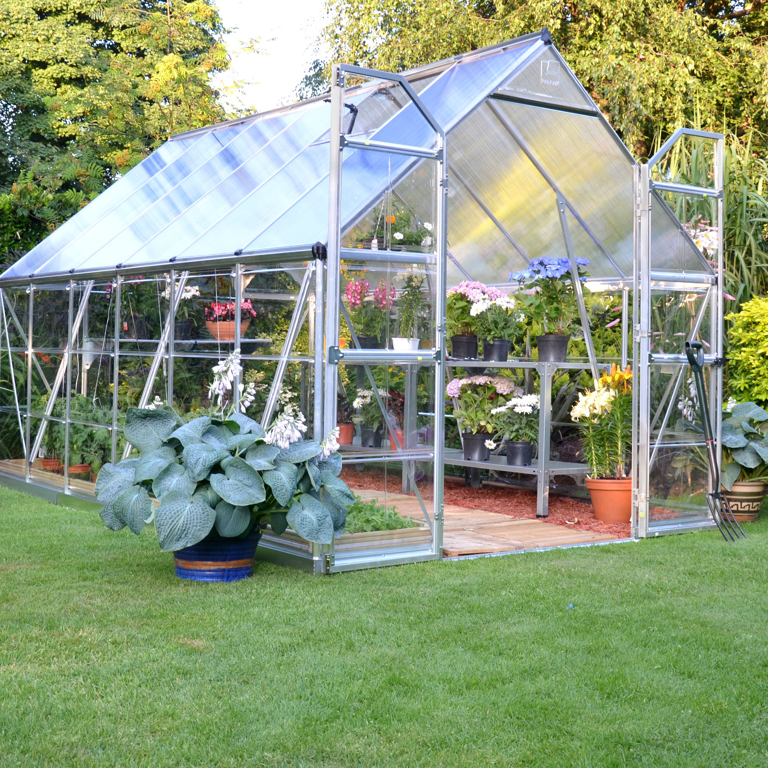 Palram Balance Silver 8x12 Greenhouse