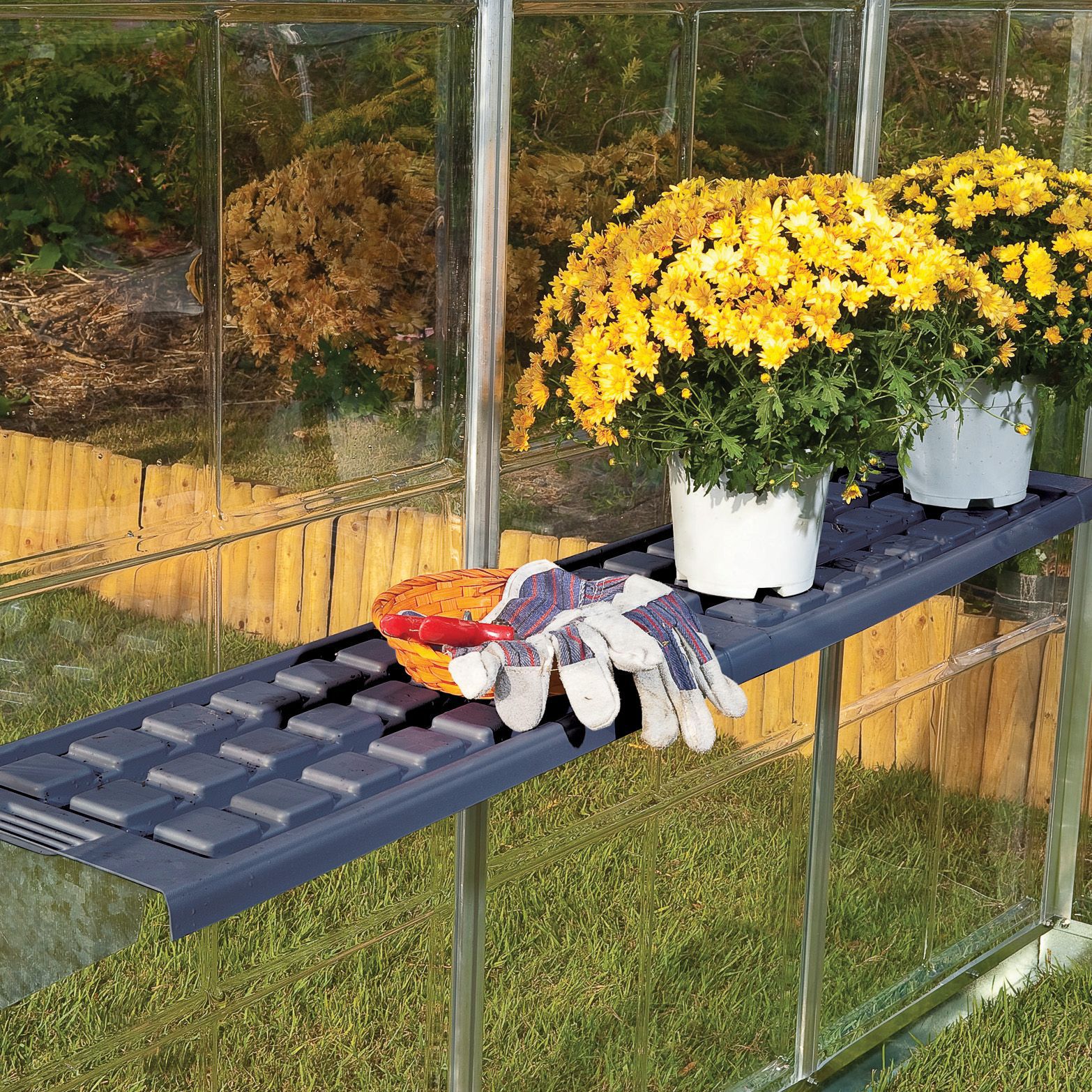 Palram - Canopia 1 tier Greenhouse shelving