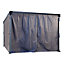 Palram - Canopia 4K Series Grey Polyester (PES) Gazebo curtain, Pack of 6 (L)2170mm (W)4010mm
