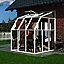 Palram - Canopia 6x6 ft & 1 window Barn Plastic Sun room